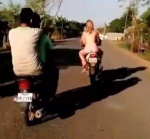 Ride naked....get deported